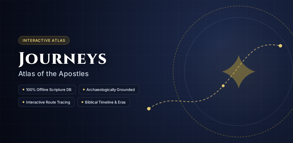 Journeys Biblical Atlas Feature Graphic